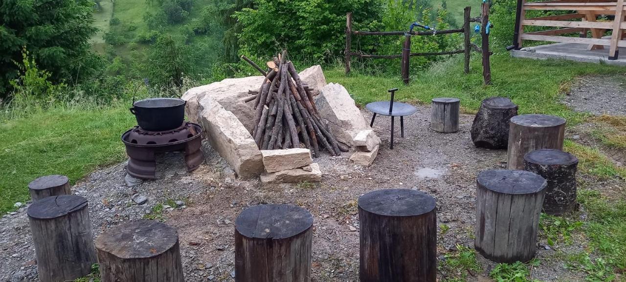 Cabana Belvedere Dragoslavele Bagian luar foto