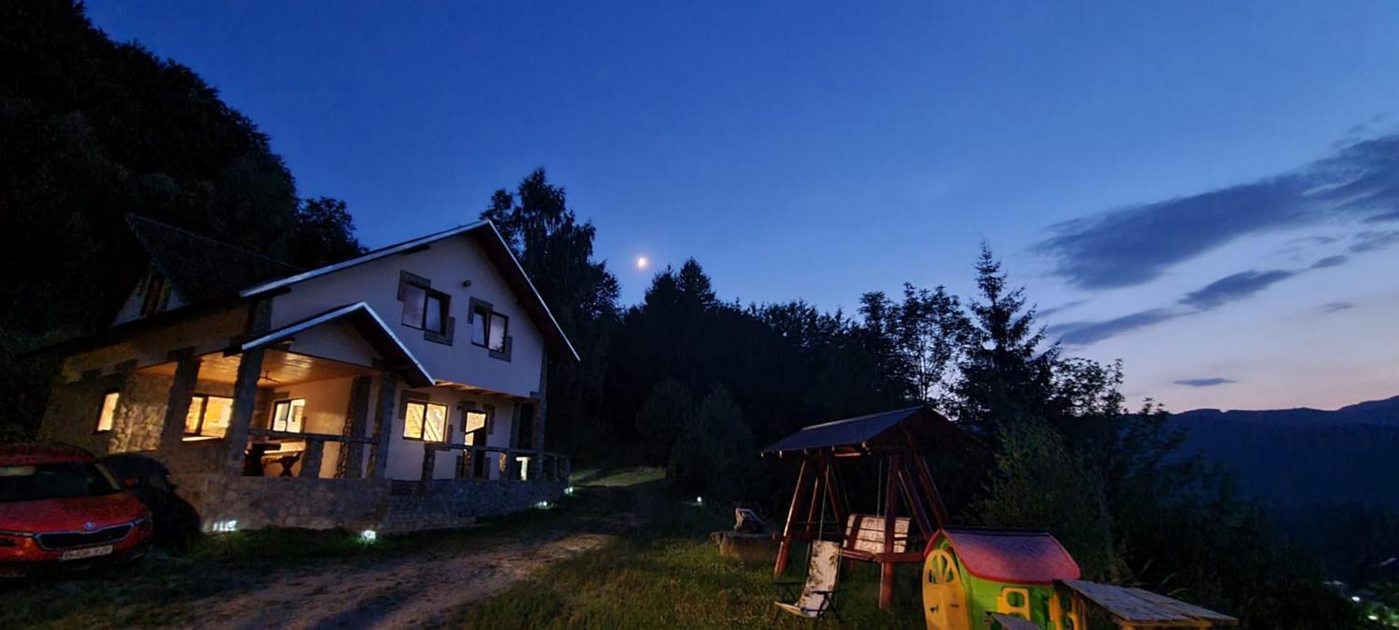 Cabana Belvedere Dragoslavele Bagian luar foto