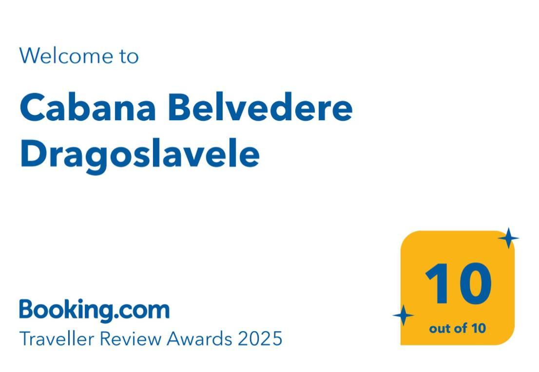 Cabana Belvedere Dragoslavele Bagian luar foto
